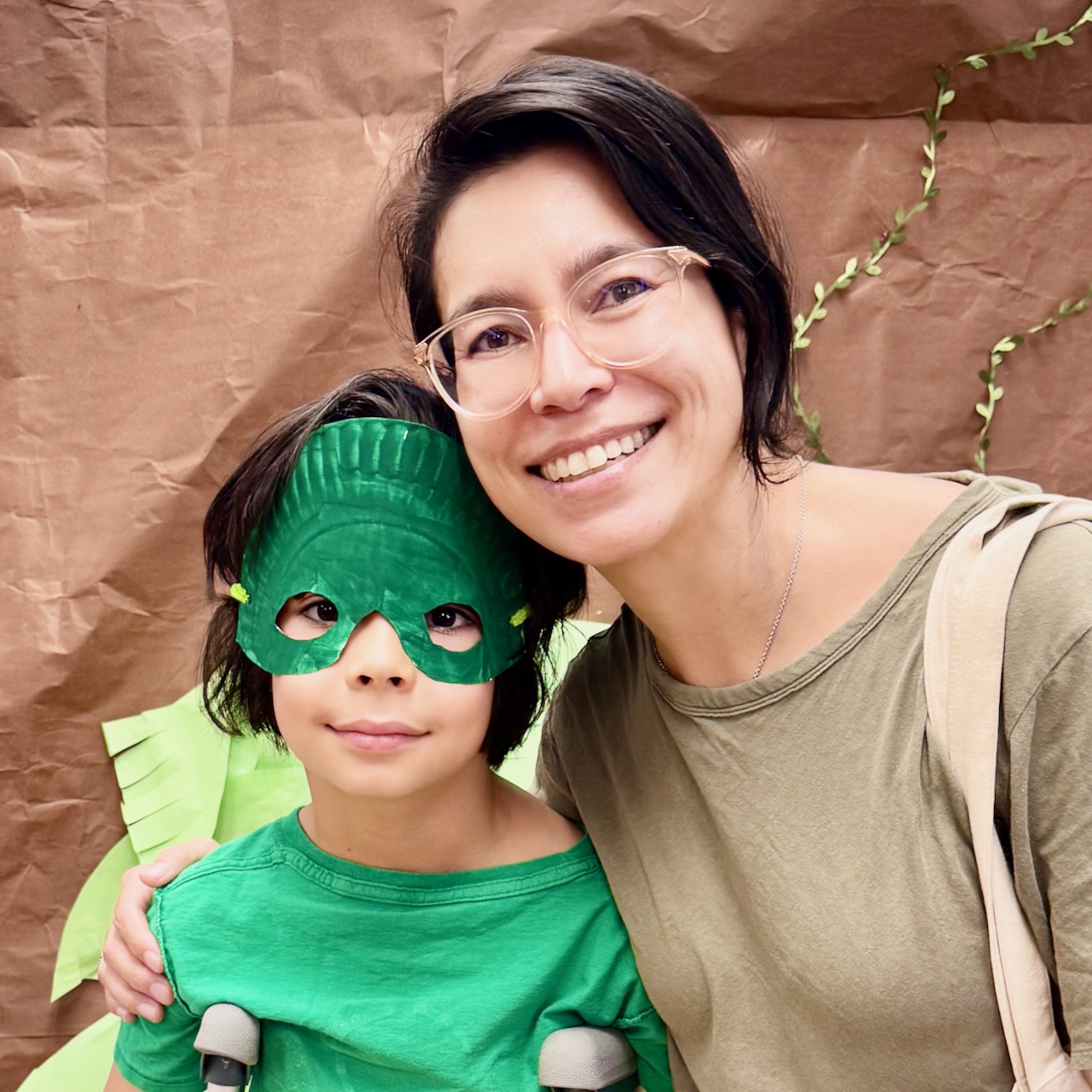 Tash and her son, who built Little Archive for families like theirs